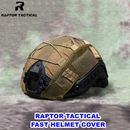 RAPTOR TACTICAL HELMET COVER FOR FAST HIGH CUT HELMET