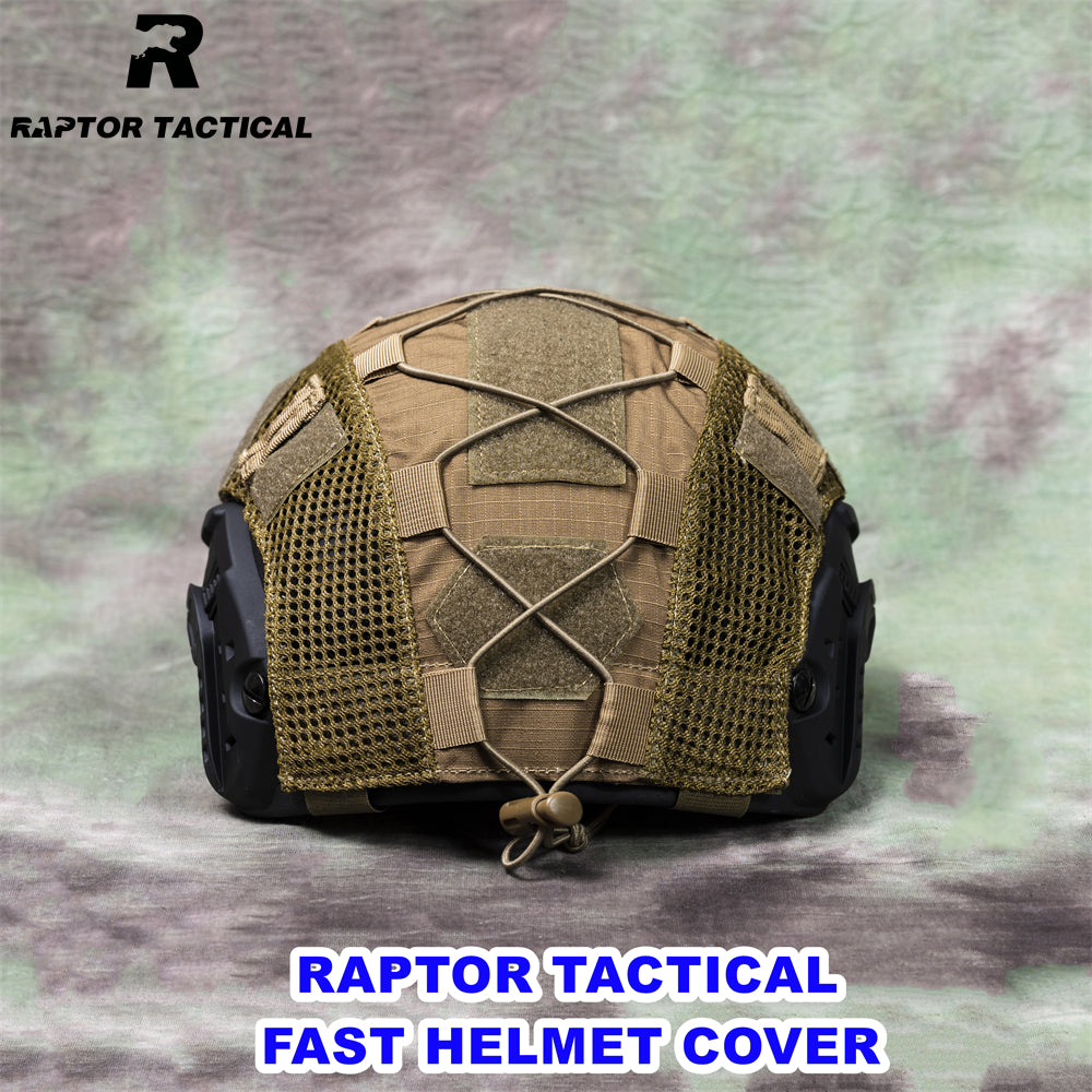 RAPTOR TACTICAL HELMET COVER FOR FAST HIGH CUT HELMET