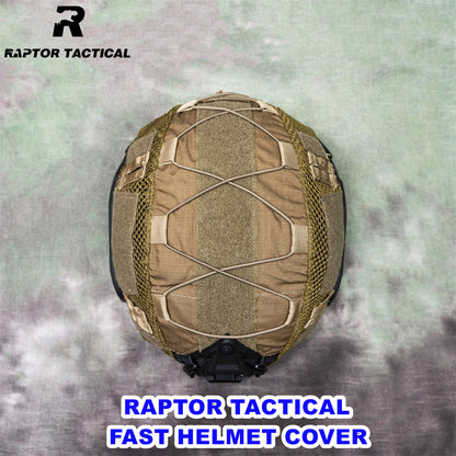 RAPTOR TACTICAL HELMET COVER FOR FAST HIGH CUT HELMET