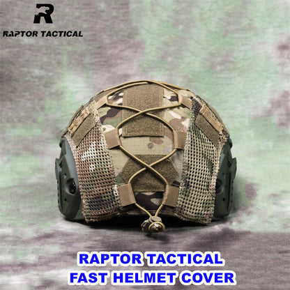 RAPTOR TACTICAL HELMET COVER FOR FAST HIGH CUT HELMET