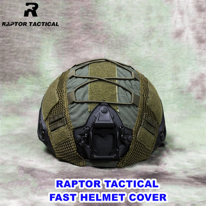 RAPTOR TACTICAL HELMET COVER FOR FAST HIGH CUT HELMET