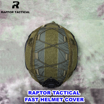 RAPTOR TACTICAL HELMET COVER FOR FAST HIGH CUT HELMET