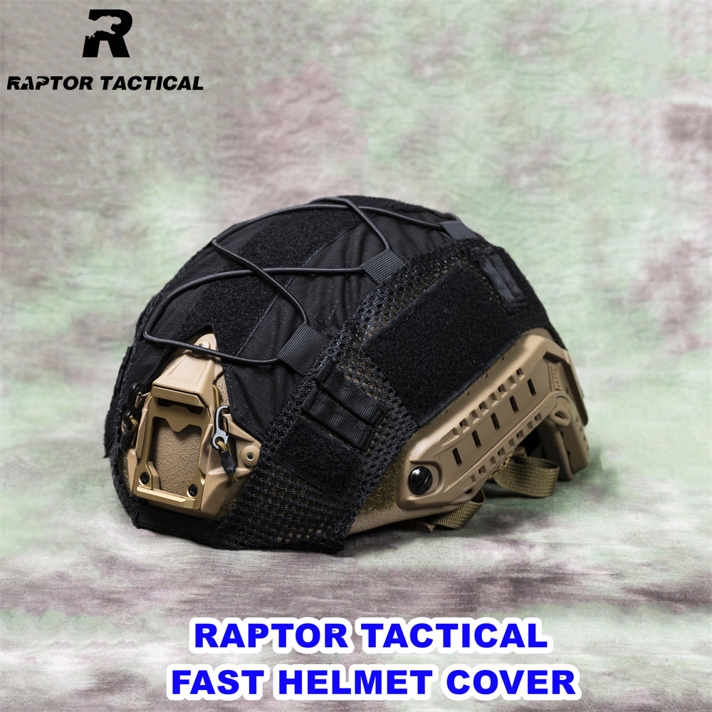 RAPTOR TACTICAL HELMET COVER FOR FAST HIGH CUT HELMET