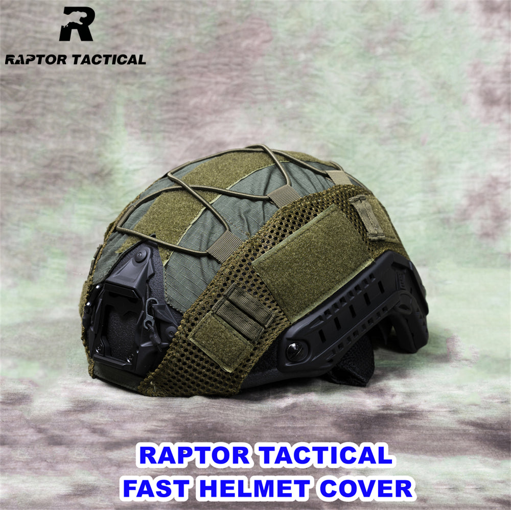 RAPTOR TACTICAL HELMET COVER FOR FAST HIGH CUT HELMET