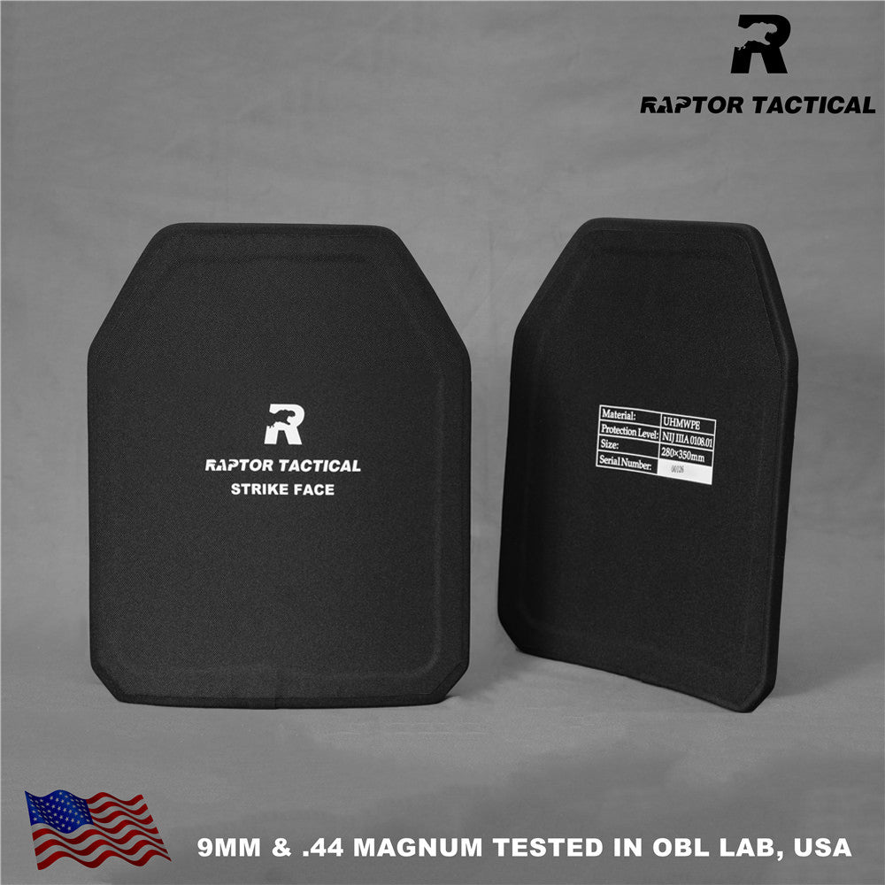 RAPTOR TACTICAL UHMWPE BALLISTIC HARD PANELS