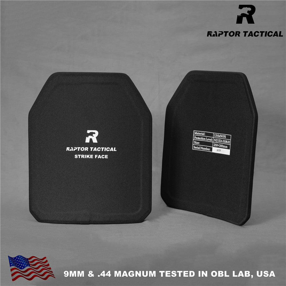 RAPTOR TACTICAL UHMWPE BALLISTIC HARD PANELS