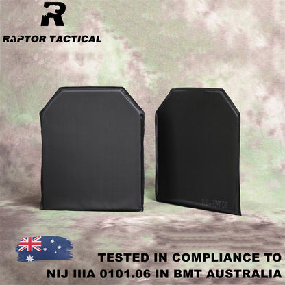 RAPTOR TACTICAL ARAMID BALLISTIC SOFT PANELS