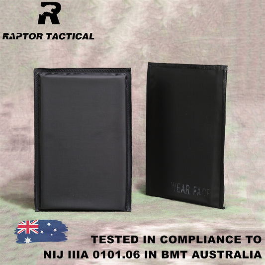 RAPTOR TACTICAL ARAMID BALLISTIC SOFT PANELS