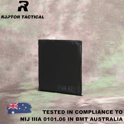 RAPTOR TACTICAL ARAMID BALLISTIC SOFT PANELS