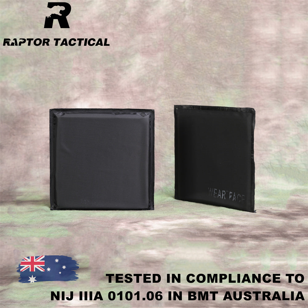 RAPTOR TACTICAL ARAMID BALLISTIC SOFT PANELS