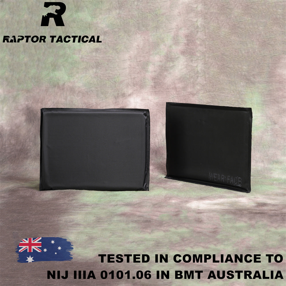 RAPTOR TACTICAL ARAMID BALLISTIC SOFT PANELS