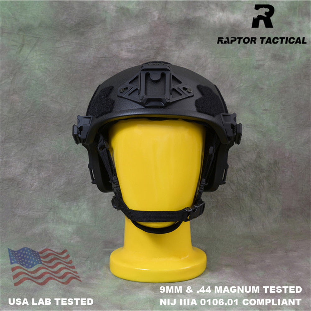 RAPTOR TACTICAL ARAMID WENDY SL STYLE HIGH CUT BALLISTIC HELMET