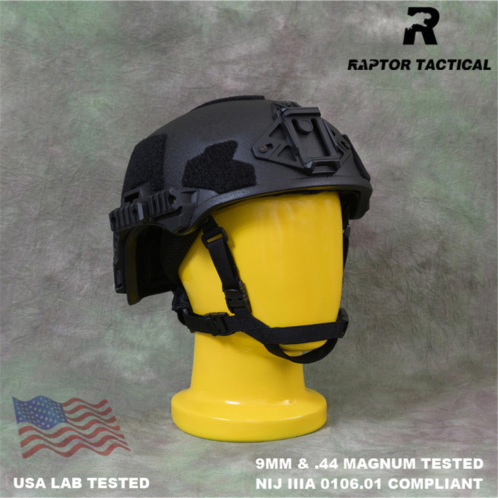 RAPTOR TACTICAL ARAMID WENDY SL STYLE HIGH CUT BALLISTIC HELMET