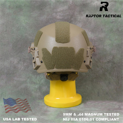 RAPTOR TACTICAL ARAMID WENDY SL STYLE HIGH CUT BALLISTIC HELMET