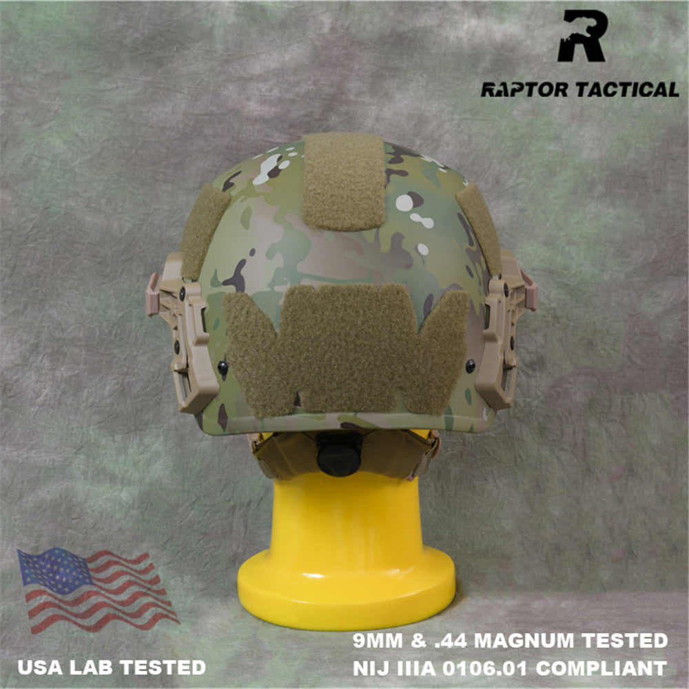 RAPTOR TACTICAL ARAMID WENDY SL STYLE HIGH CUT BALLISTIC HELMET