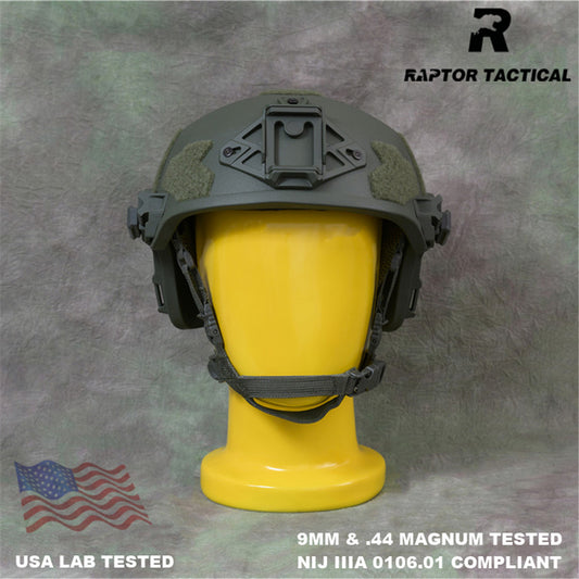 RAPTOR TACTICAL ARAMID WENDY SL STYLE HIGH CUT BALLISTIC HELMET