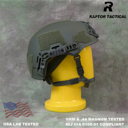 RAPTOR TACTICAL ARAMID WENDY SL STYLE HIGH CUT BALLISTIC HELMET