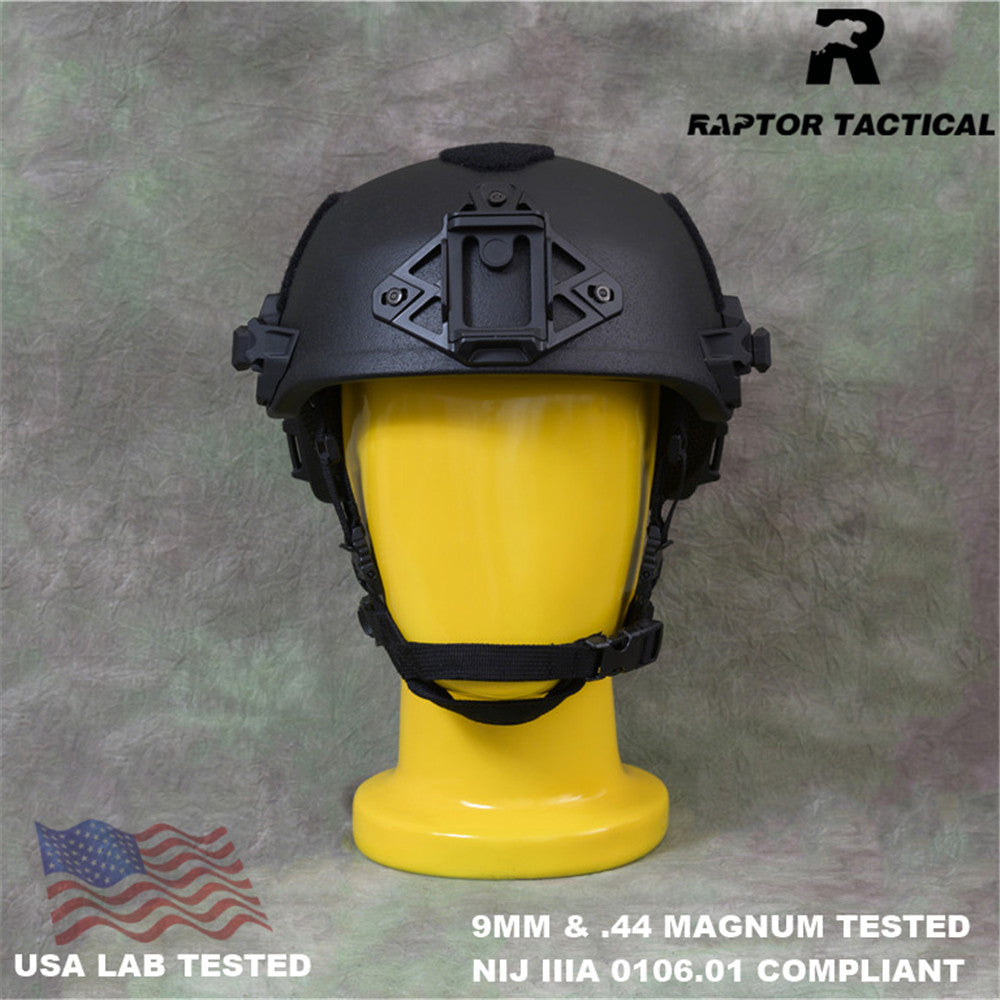 RAPTOR TACTICAL UHMWPE WENDY SL STYLE HIGH CUT BALLISTIC HELMET