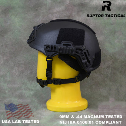 RAPTOR TACTICAL UHMWPE WENDY SL STYLE HIGH CUT BALLISTIC HELMET