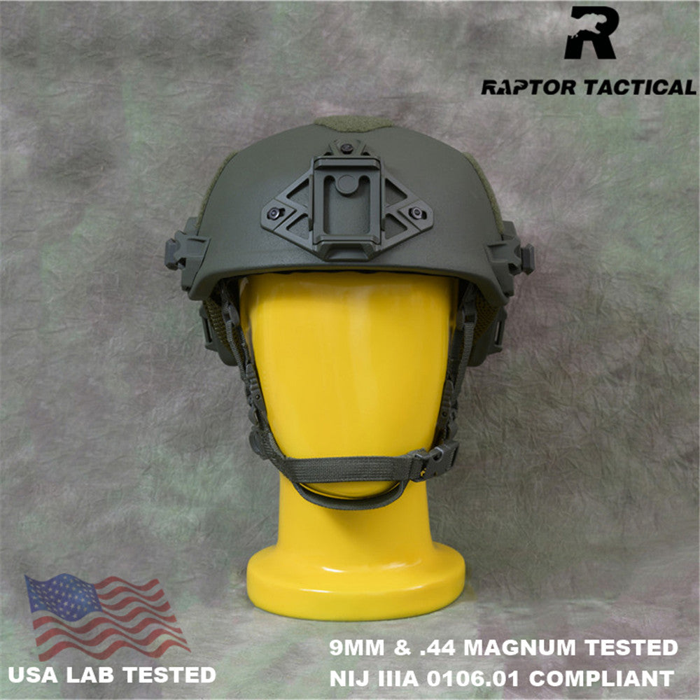 RAPTOR TACTICAL UHMWPE WENDY SL STYLE HIGH CUT BALLISTIC HELMET