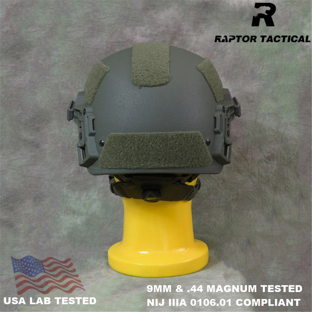 RAPTOR TACTICAL UHMWPE WENDY SL STYLE HIGH CUT BALLISTIC HELMET